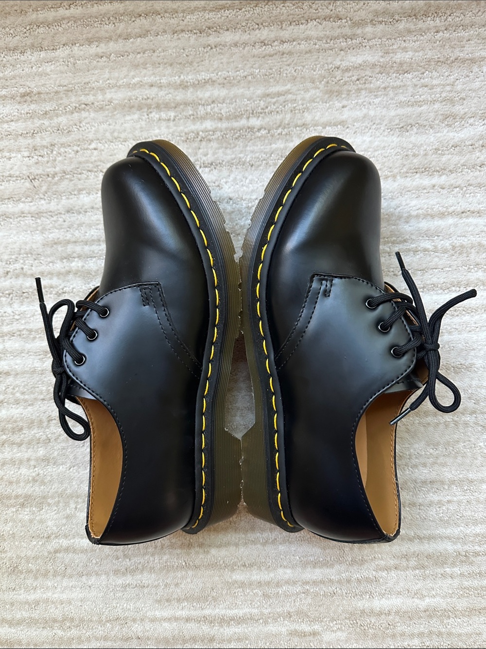 NWOB Dr Martens Air Wair 11837 Shoes Black 3 eye Oxford Size 9 - Picture 12 of 17